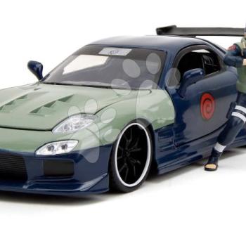 Kisautó Mazda RX-7 1993 Jada fém nyitható részekkel és Kakashi figura hossza 20 cm 1:24 kép