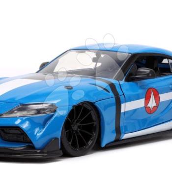 Kisautó Robotech ´20 Toyota Supra Jada fém nyitható részekkel és Max Sterling akciófigurával hossza 20 cm 1:24 kép