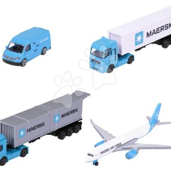Kisautó szállító MAERSK Transport Vehicles Majorette fém 17 cm hosszú 3 fajta kép
