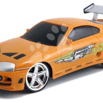 Kisautó távirányítós RC Brian's Toyota Fast & Furious Jada narancs hossza 18,5 cm 1:24 kép