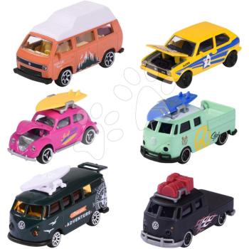 Kisautó VW The Originals Premium Cars Majorette fém gyűjtőkártyával 7,5 cm hosszú 6 fajta kép