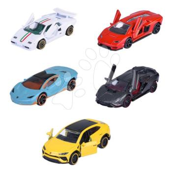 Kisautók Lamborghini Majorette fém 5 fajta ajándék box-ban 7,5 cm hosszú 1:64 kép