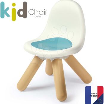 Kisszék gyerekeknek Kid Furniture Chair Blue Smoby kék UV szűrő 50 kg teherbírás ülőrész magassága 27 cm 18 hó kép