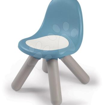 Kisszék gyerekeknek KidChair Storm Blue Smoby kékesszürke UV védelemmel 50 kg teherbirás 27 cm ülőke magassága 18 hó-tól kép