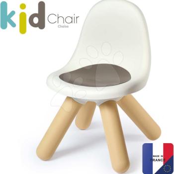 Kisszék gyerekekneki Kid Furniture Chair Grey Smoby szürke UV szűrő 50 kg teherbírás ülőrész magassága 27 cm 18 hó kép