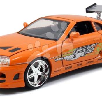 Kisuató Toyota Supra 1995 Fast & Furious Jada fém nyitható részekkel  hossza 21 cm 1:24 kép