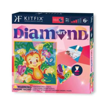 KitFix Diamond Art - Majom kép