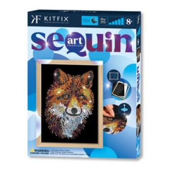 KitFix Sequin Blue Premium - Róka kép