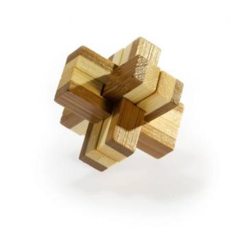 Knotty - bambusz puzzle ördöglakat kép