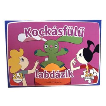 Kockásfülű labdázik kirakó kép