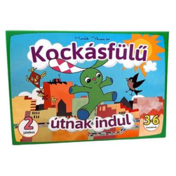 Kockásfülű útnak indul társasjáték kép