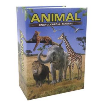 Könyv alakú persely - szafari kép