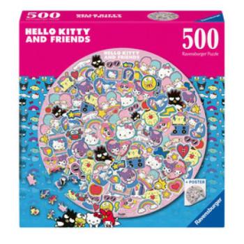 Körpuzzle 500 db - Hello Kitty kép
