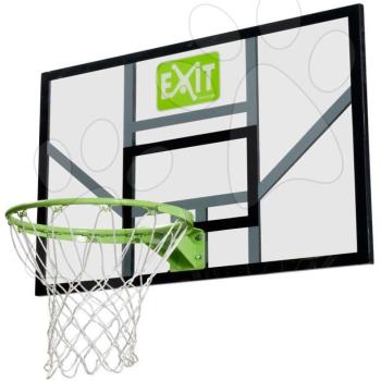 Kosárlabda palánk kosárral Galaxy basketball backboard Exit Toys áttetsző polikarbonát kép