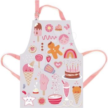 Kötényke gyerekeknek édességek Sweet Treats Apron ThreadBear védőréteggel 3-5 éves korosztálynak kép