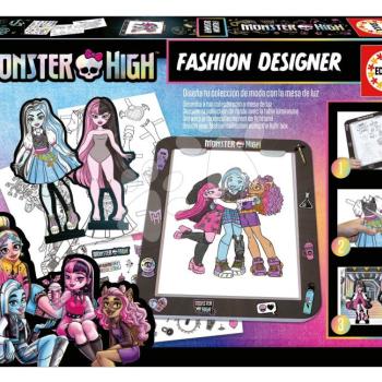Kreatív alkotás táblagéppel Fashion Designer Monster High Educa Tervezd meg a babák divatkollekcióját 4 modell 5 évtől kép