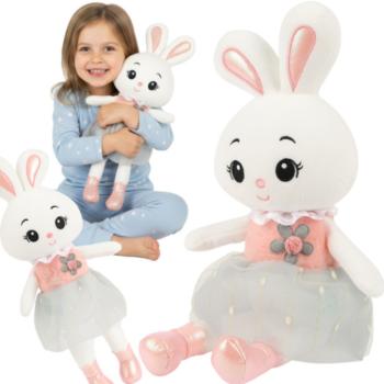 Kruzzel extra puha ölelnivaló nyuszi plüss – 45 cm-es plüssjáték gyerekeknek (WNDR26761) kép