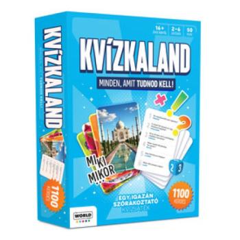 Kvízkaland társasjáték kép