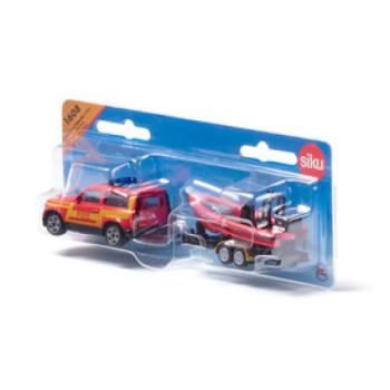 Land Rover Defender hajóval kép