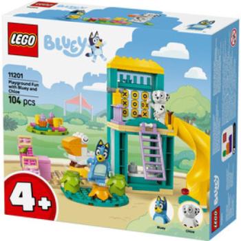 LEGO Bluey 11201 Bluey és Kloé vidám kalandjai a játszótéren kép