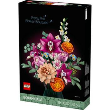 LEGO Botanicals 10342 Rózsaszín virágcsokor kép