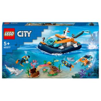 LEGO City 60377 Felfedező búvárhajó kép