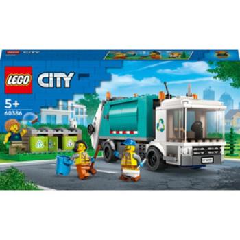 LEGO City 60386 Szelektív kukásautó kép
