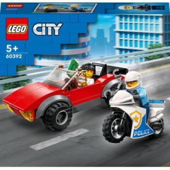 LEGO City 60392 Rendőrségi motoros autós üldözés kép