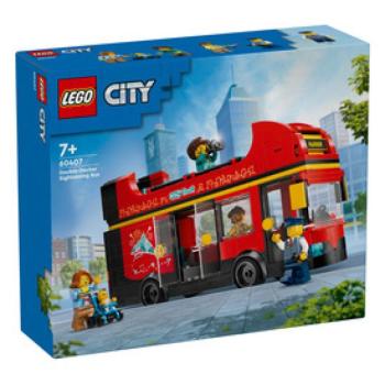 LEGO City 60407 Piros emeletes turistabusz kép