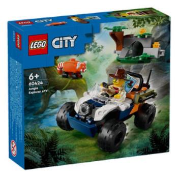 LEGO City 60424 Dzsungelkutató Atv - Vörös Macskamedve akció kép