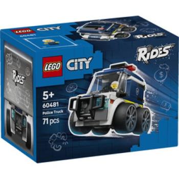 LEGO City 60481 Járgányok – rendőrségi teherautó kép