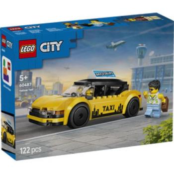 LEGO City 60487 Sárga taxi kép