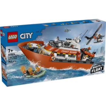 LEGO City 60504 Parti őrség mentőcsónak és helikopter kép