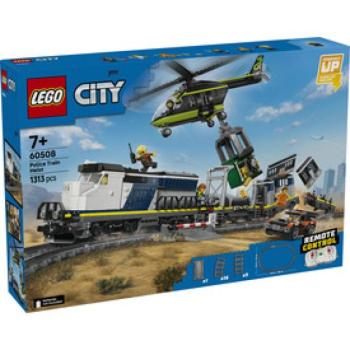 LEGO City 60508 Rablás a rendőrségi vonaton kép