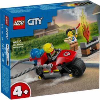 LEGO City Fire 60410 Tűzoltó motorkerékpár kép