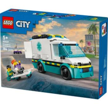 LEGO City Great Vehicles 60451 Sürgősségi mentőautó kép