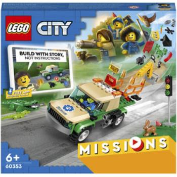 LEGO City Missions 60353 Vadállat mentő küldetések kép