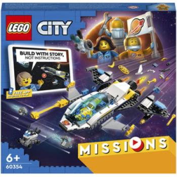 LEGO City Missions 60354 Marskutató űrjármű küldetés kép