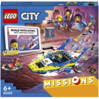 LEGO City Missions 60355 Vízirendőrség nyomozói küldetés kép