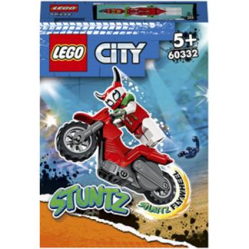 LEGO City Stuntz 60332 Vakmerő skorpió kaszkadőr motorkerékpár kép