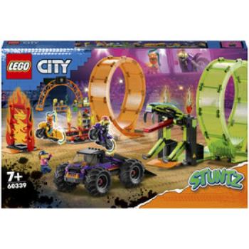 LEGO City Stuntz 60339 Kaszkadőr aréna dupla hurokkal kép