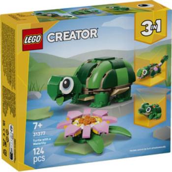 LEGO Creator 31377 Teknős egy vízililiom-virággal kép