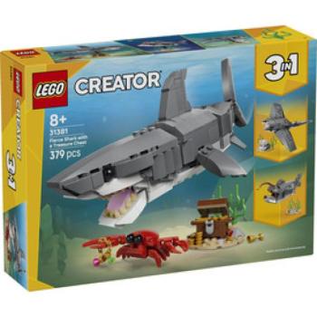 LEGO Creator 31381 Veszedelmes cápa egy kincsesládával kép