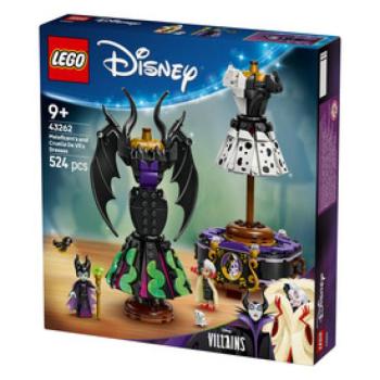 LEGO Disney 43262 Demóna és Szörnyella De Frász ruhái kép