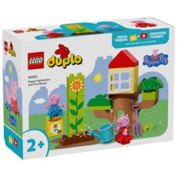 LEGO DUPLO 10431 Peppa malac kert és faház kép