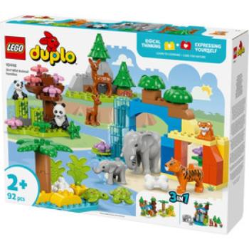 LEGO DUPLO Town 10446 3 az 1-ben állatcsaládok a vadvilágban kép