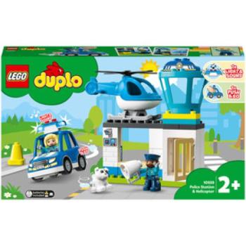 LEGO DUPLO Town 10959 Rendőrkapitányság és helikopter kép