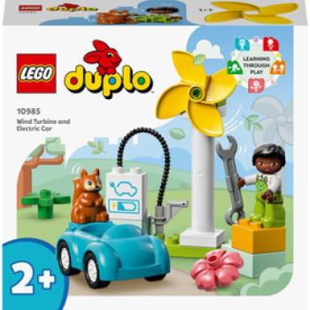 LEGO DUPLO Town 10985 Szélturbina és elektromos autó kép