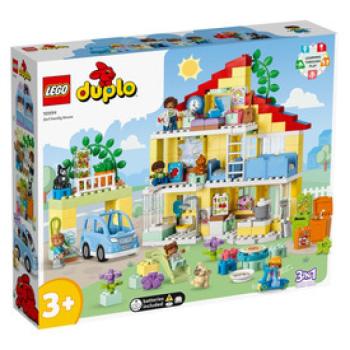 LEGO DUPLO Town 10994 3 az 1-ben családi ház kép