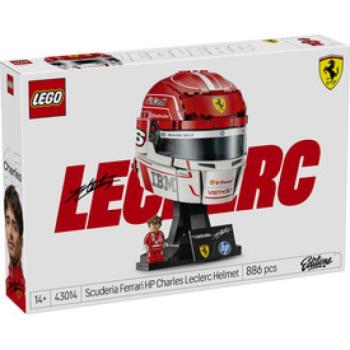 LEGO Edition Sports 43014 Charles Leclerc Ferrari sisak kép